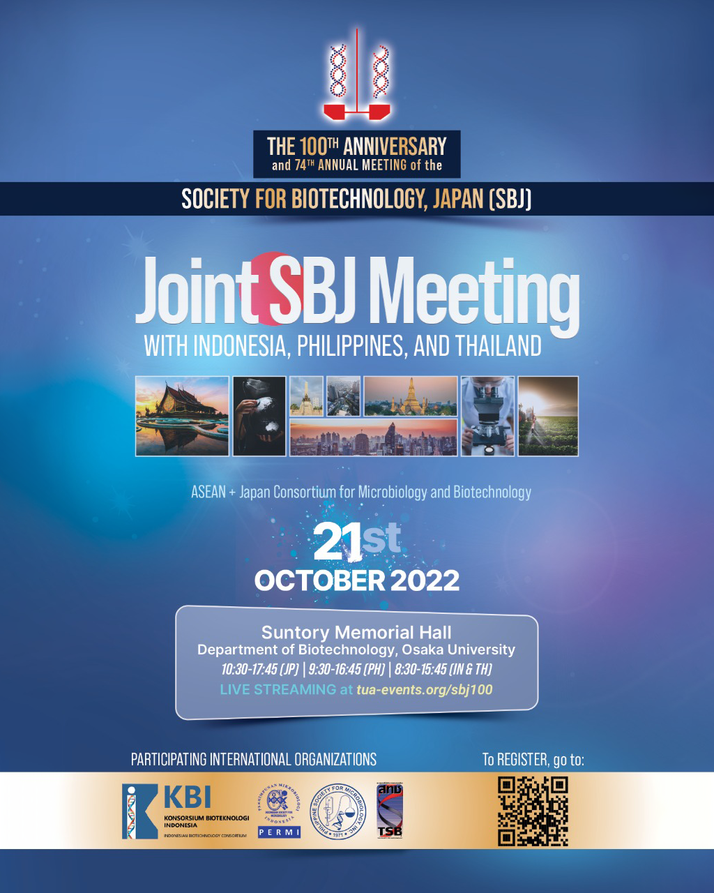 SBJ’s CENTENNIAL CELEBRATION and 74th ANNUAL MEETING