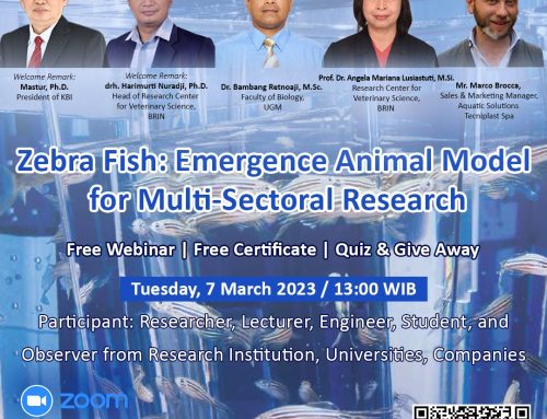 Webinar “Zebra Fish: Emergence Animal Model for Multi-Sectoral Research”